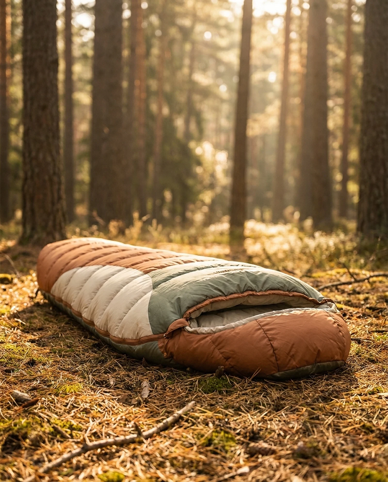 3-Season Mummy Sleeping Bag